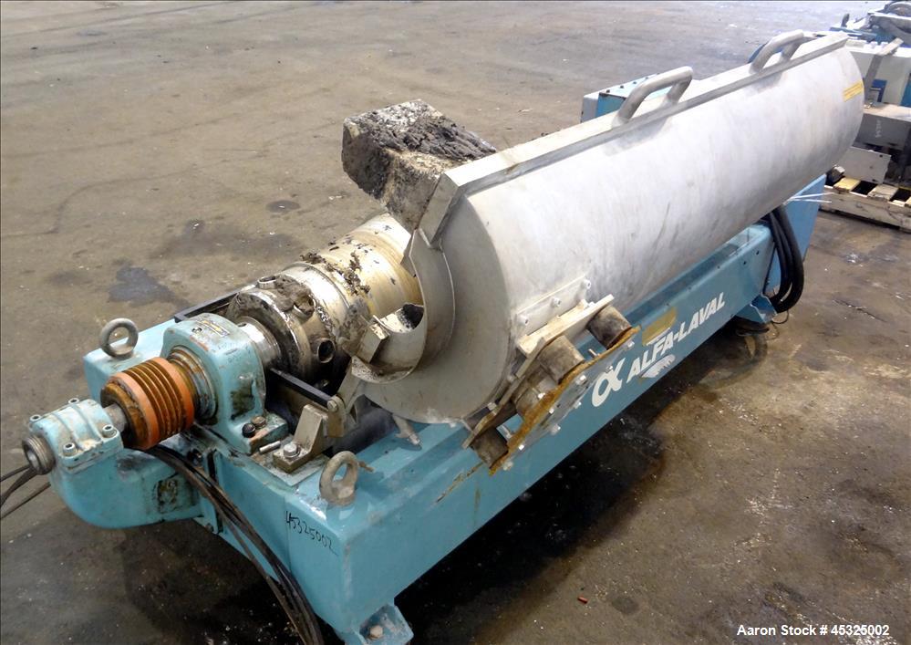 Used Alfa Laval AVNX-418B-31G Solid Bowl Decanter Centrifuge