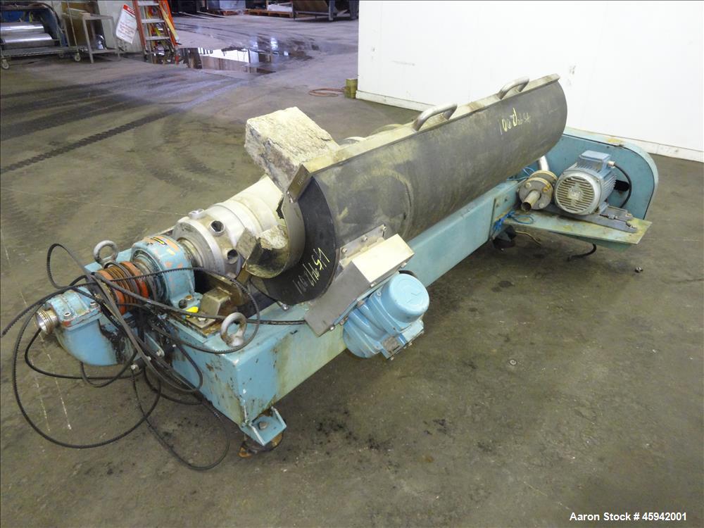 Used Alfa Laval Solid Bowl Decanter Centrifuge, Model AVNX-418B-31G