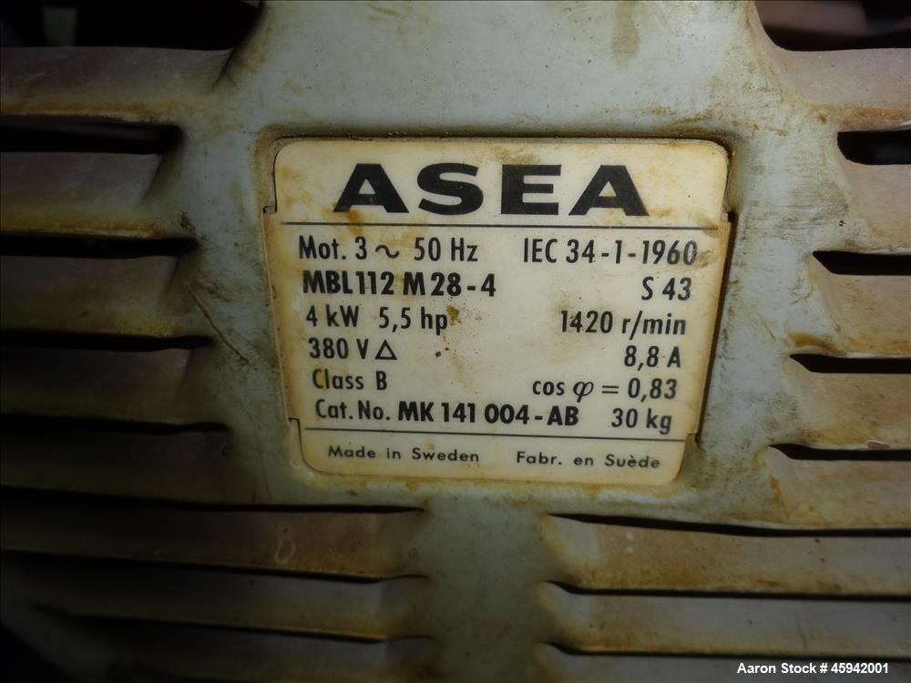 Used Alfa Laval Solid Bowl Decanter Centrifuge, Model AVNX-418B-31G