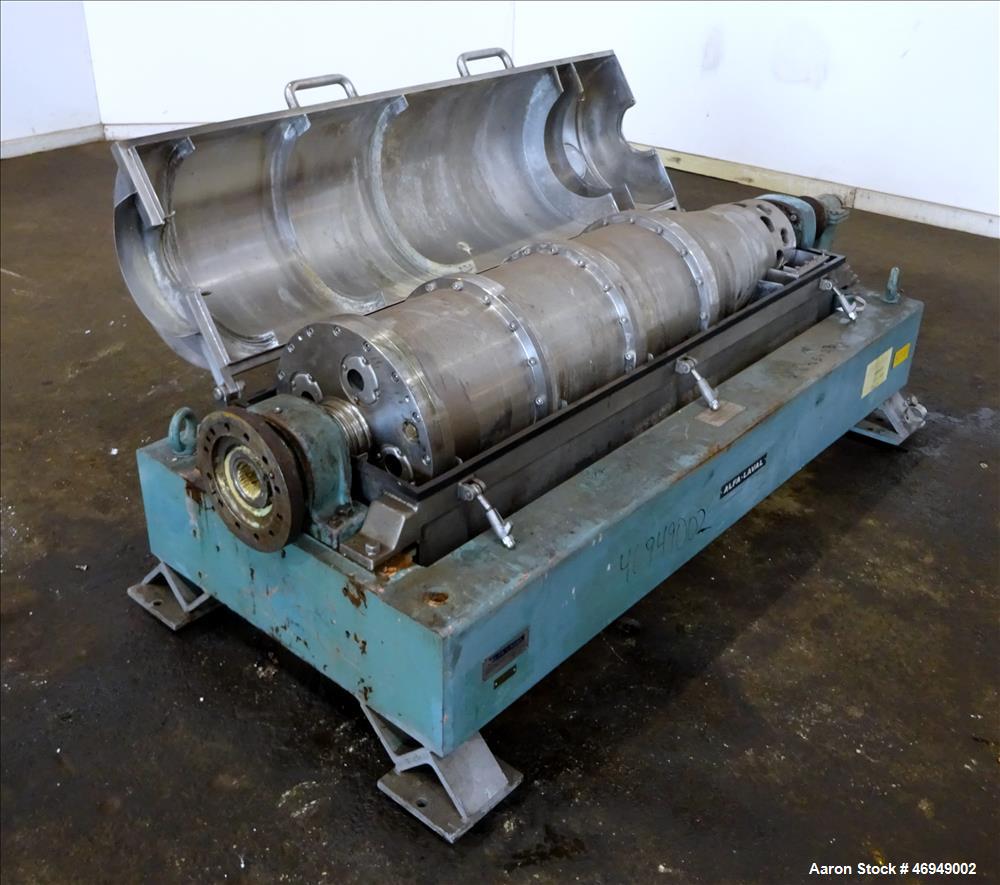 Used Alfa Laval AVNX-418B-31 Solid Bowl Decanter Centrifuge