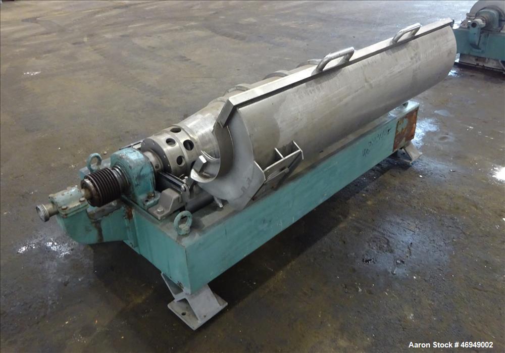 Used Alfa Laval AVNX-418B-31 Solid Bowl Decanter Centrifuge