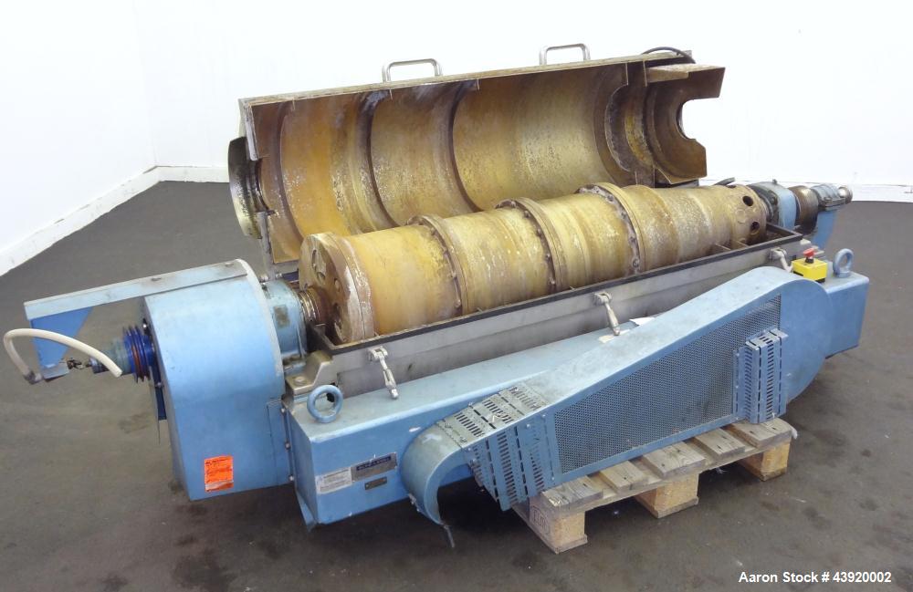 Used Stainless Steel Alfa Laval Solid Bowl Decanter Centrifuge