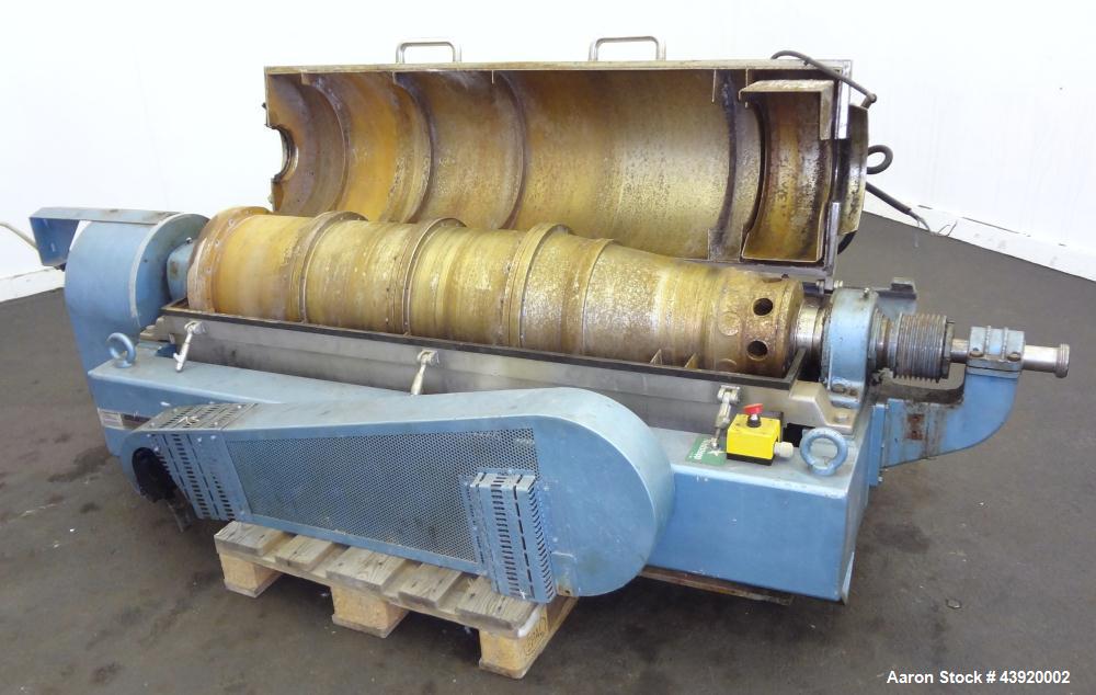 Used Stainless Steel Alfa Laval Solid Bowl Decanter Centrifuge