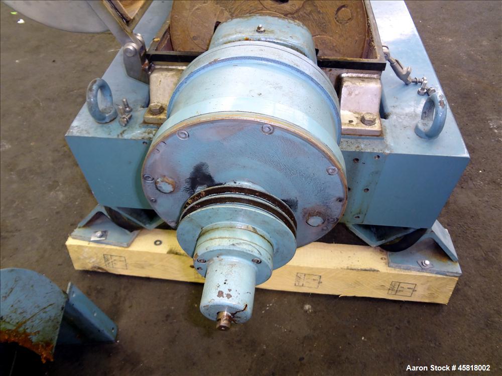 Used Alfa Laval AVNX-418K-31G Solid Bowl Decanter Centrifuge.