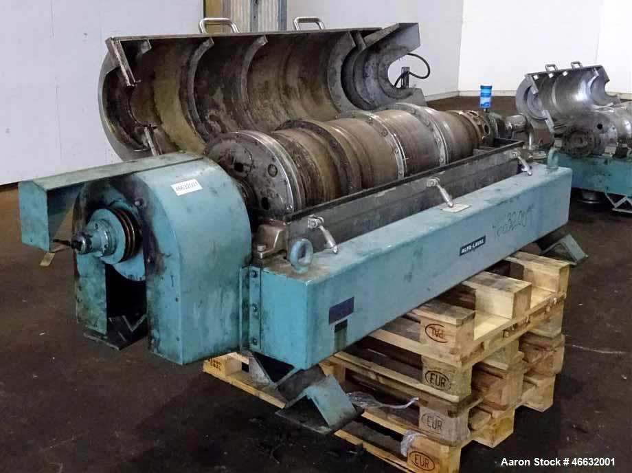 Used Alfa Laval Solid Bowl Decanter Centrifuge