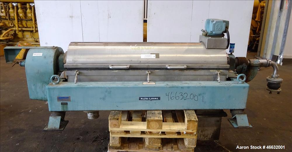 Used Alfa Laval Solid Bowl Decanter Centrifuge