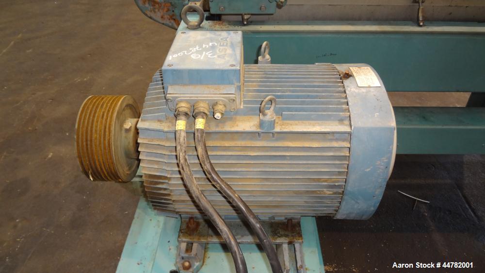 Used Alfa Laval AVNX 418K-31/ 8820.5000.38 Solid Bowl Decanter Centrifuge, 316 Stainless Steel (product contact areas). Maximum bowl speed 4000 rpm, 70mm single lead conveyor with hard facing,double ...