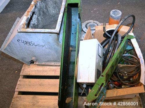 Used Alfa Laval AVNX-420B-31G Solid Bowl Decanter Centrifuge. 316 Stainless steel construction on product contact areas. Maximum bowl speed 4000 rpm. 70 mm Single lead conveyor. Single row of lined c...