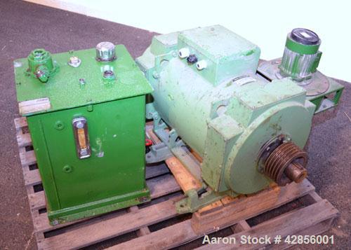 Used Alfa Laval AVNX-420B-31G Solid Bowl Decanter Centrifuge. 316 Stainless steel construction on product contact areas. Maximum bowl speed 4000 rpm. 70 mm Single lead conveyor. Single row of lined c...