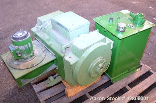Used Alfa Laval AVNX-420B-31G Solid Bowl Decanter Centrifuge. 316 Stainless steel construction on product contact areas. Maximum bowl speed 4000 rpm. 70 mm Single lead conveyor. Single row of lined c...