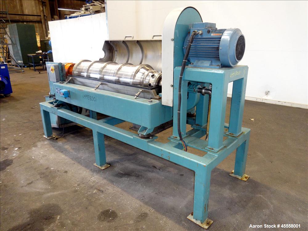 Used Alfa Laval Solid Bowl Decanter Centrifuge. Model AVNX-420
