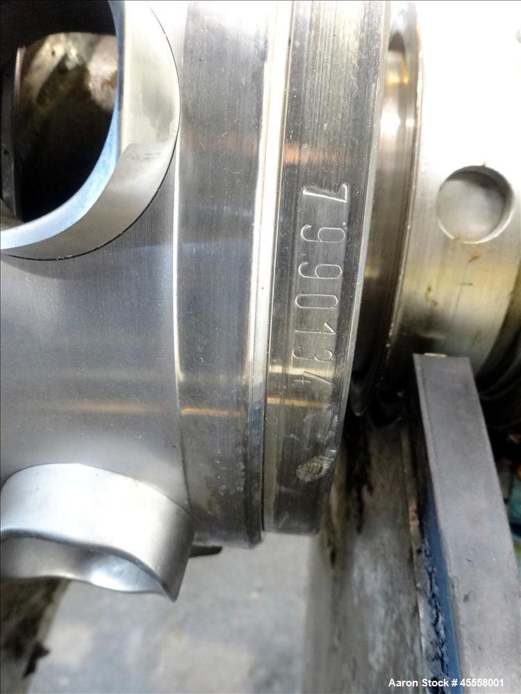 Used Alfa Laval Solid Bowl Decanter Centrifuge. Model AVNX-420