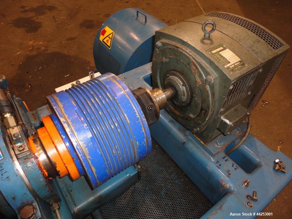 Used Alfa Laval AVNX 424B-31G (PM-35000 Super) Decanter Centrifuge. 316 Stainless steel construction on product contact areas. Maximum bowl speed 3600 rpm, approximate 110mm single lead conveyor with...