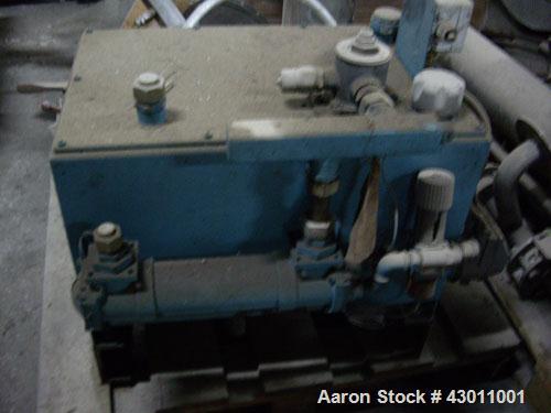 Used Alfa Laval AVNX-5060B-31G Solid Bowl Decanter Centrifuge. Stainless steel (product contact areas), maximum bowl speed 2700 rpm, base, casing, gearbox, 60 hp/45 kW hydraulic drive, 1470 rpm, 500V...