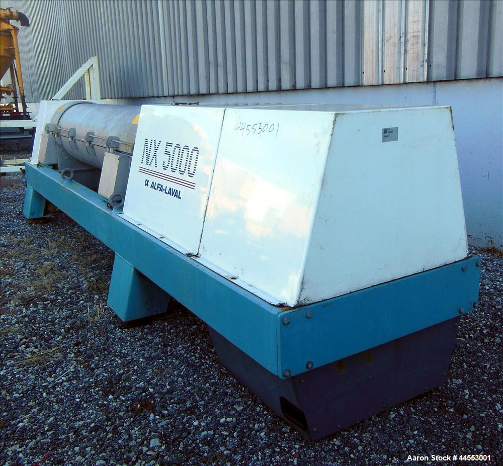 Used Stainless Steel Alfa Laval Solid Bowl Decanter Centrifuge, AVNX-5060B-31G
