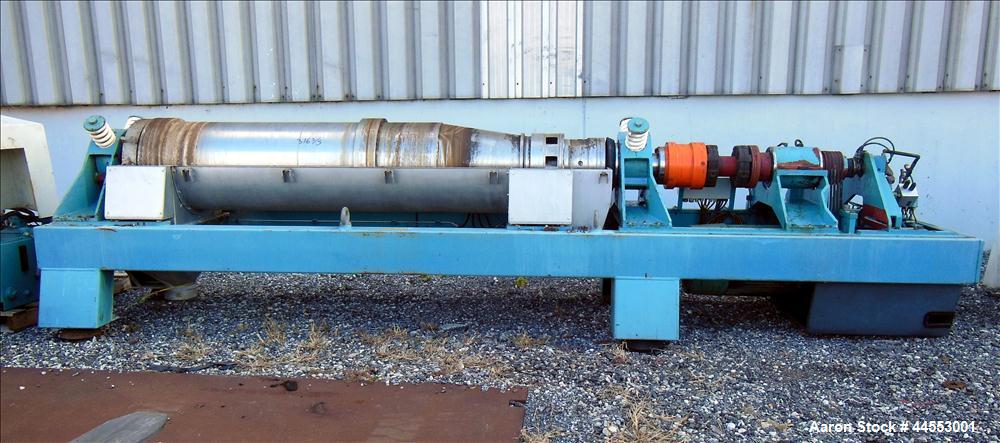 Used Stainless Steel Alfa Laval Solid Bowl Decanter Centrifuge, AVNX-5060B-31G