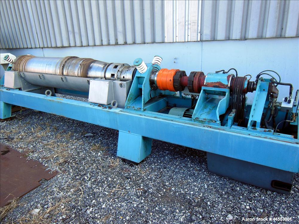 Used Stainless Steel Alfa Laval Solid Bowl Decanter Centrifuge, AVNX-5060B-31G