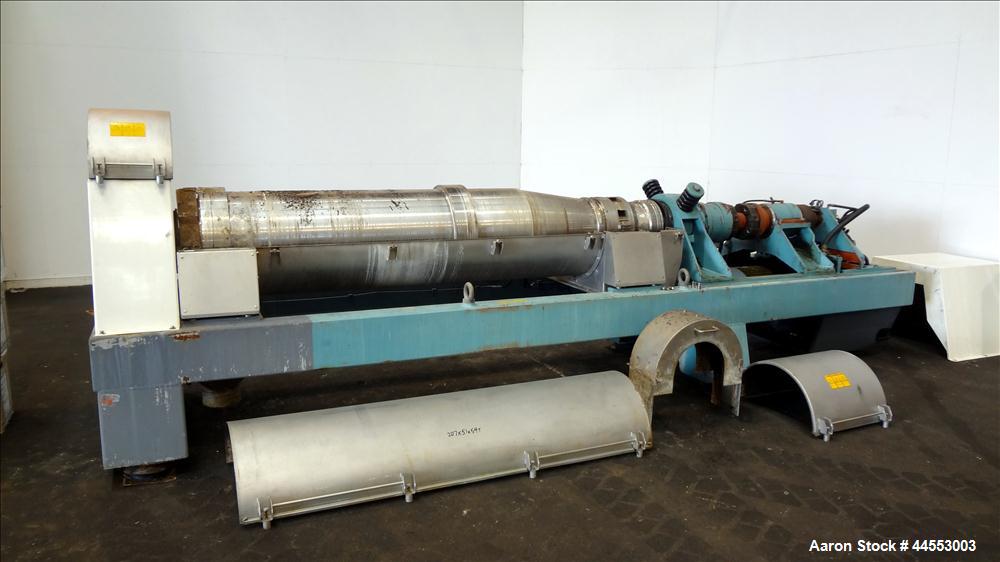 Used Stainless Steel Alfa Laval Solid Bowl Decanter Centrifuge, AVNX-5060B-31G