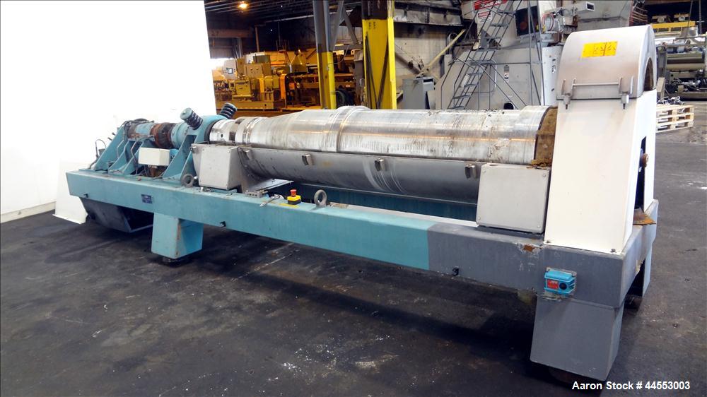 Used Stainless Steel Alfa Laval Solid Bowl Decanter Centrifuge, AVNX-5060B-31G