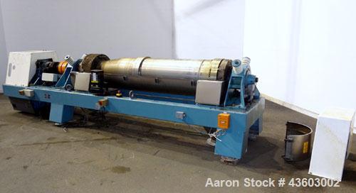 Used Stainless Steel Alfa Laval Solid Bowl Decanter Centrifuge, AVNX-5060B-31G