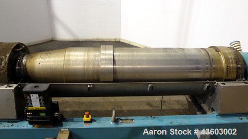 Used Stainless Steel Alfa Laval Solid Bowl Decanter Centrifuge, AVNX-5060B-31G