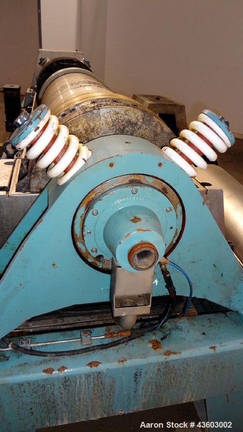 Used Stainless Steel Alfa Laval Solid Bowl Decanter Centrifuge, AVNX-5060B-31G