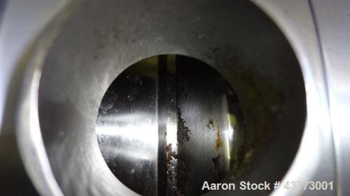 Used Alfa Laval DMNX-616B-31G-8820.1603-01 31G Solid Bowl Decanter Centrifuge, 316 Stainless Steel (product contact areas). Maximum bowl speed 3250 rpm, 110mm single lead conveyor, base, casing, 2.5 ...
