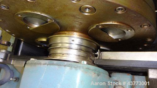 Used Alfa Laval DMNX-616B-31G-8820.1603-01 31G Solid Bowl Decanter Centrifuge, 316 Stainless Steel (product contact areas). Maximum bowl speed 3250 rpm, 110mm single lead conveyor, base, casing, 2.5 ...