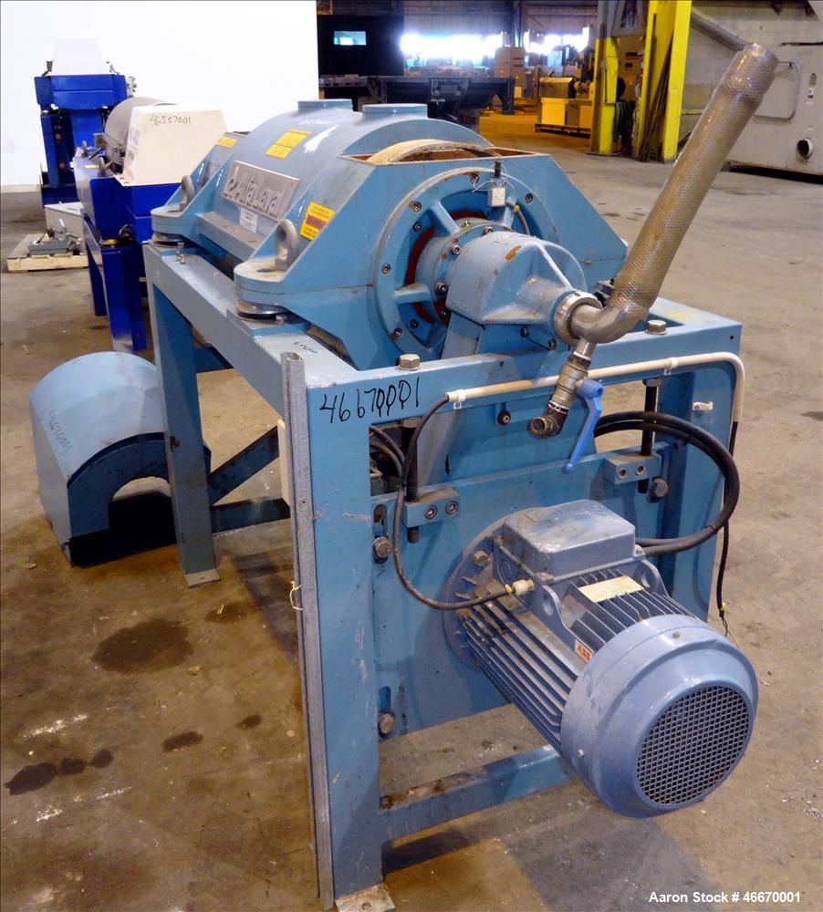 Used Alfa Laval AVNX-714B-31G Solid Bowl Decanter Centrifuge.