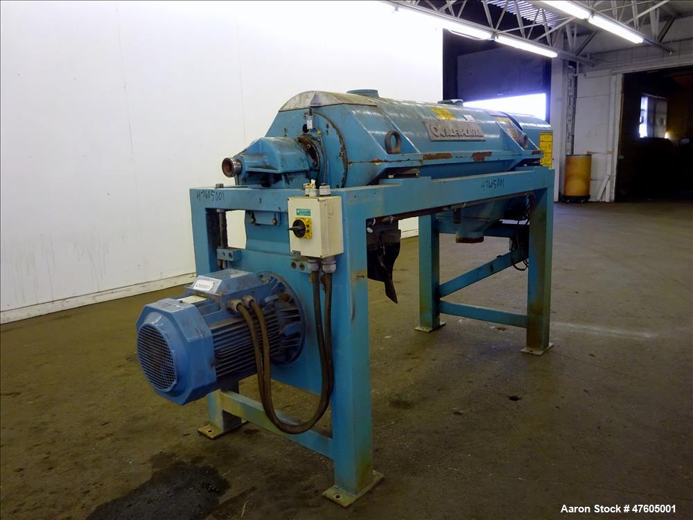 Used Alfa Laval AVNX-716B-31G Solid Bowl Decanter Centrifuge.
