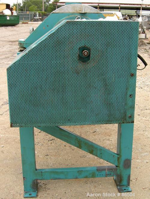 USED: Alfa Laval AVNX-716B-31G solid bowl decanter centrifuge. Max bowl speed 4000 rpm, stainless steel construction on product contact areas, 70mm single lead conveyor, single row of lined cake disc...