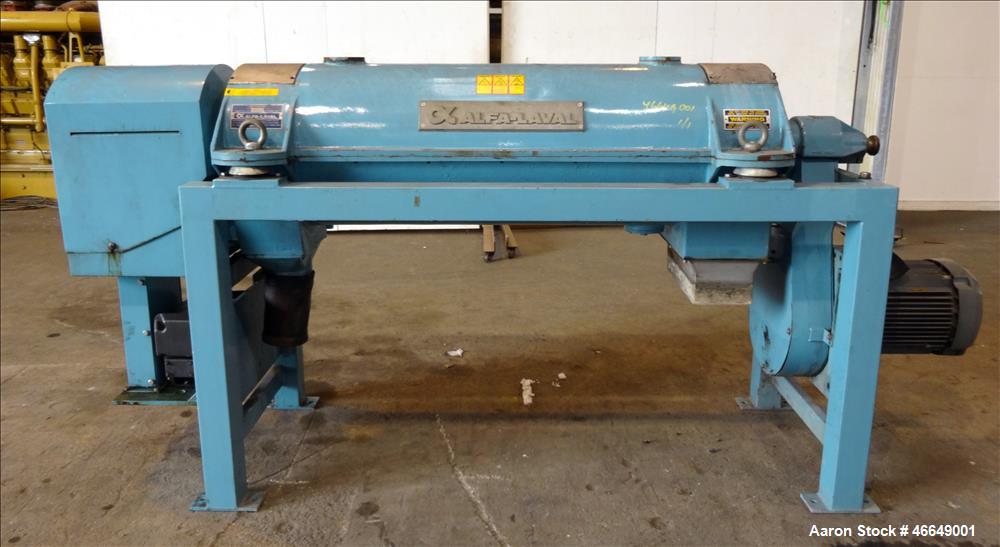 Used Alfa Laval AVNX-720B-31G Solid Bowl Decanter Centrifuge