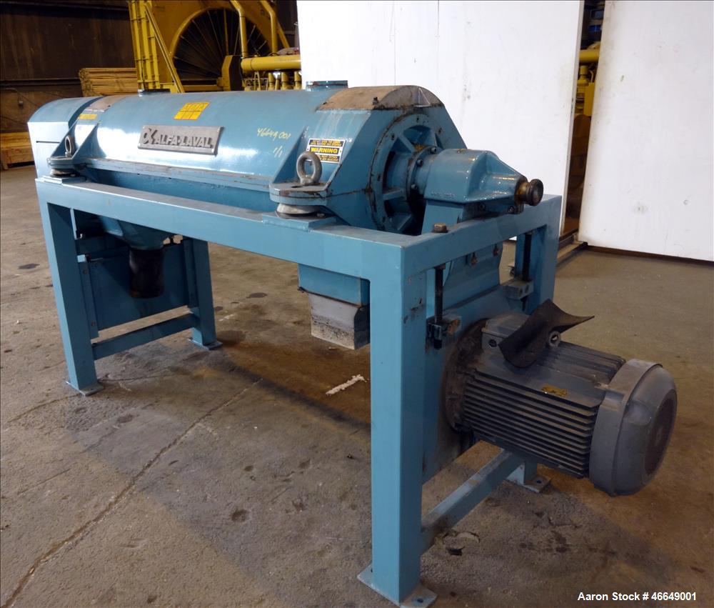 Used Alfa Laval AVNX-720B-31G Solid Bowl Decanter Centrifuge