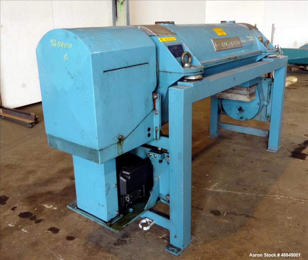 Used Alfa Laval AVNX-720B-31G Solid Bowl Decanter Centrifuge