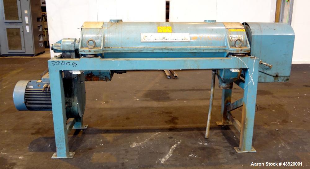 Used Stainless Steel Alfa Laval Solid Bowl Decanter Centrifuge