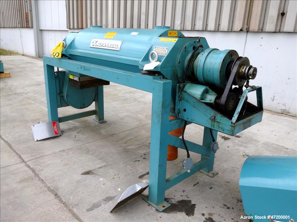 Used Alfa Laval AVNX-720B-31G Solid Bowl Decanter Centrifuge.