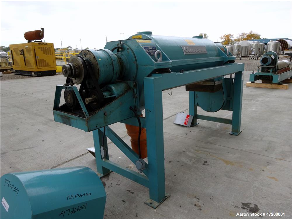 Used Alfa Laval AVNX-720B-31G Solid Bowl Decanter Centrifuge.