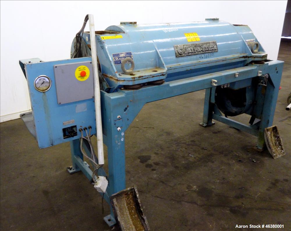 Used Alfa Laval AVNX-728B-31G Solid Bowl Decanter Centrifuge