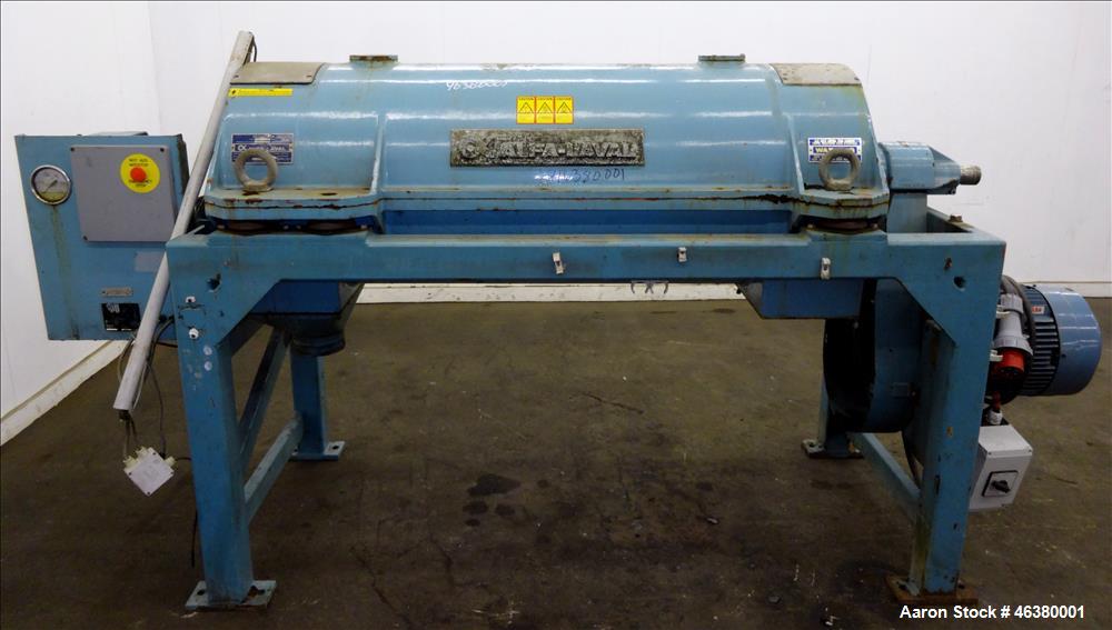 Used Alfa Laval AVNX-728B-31G Solid Bowl Decanter Centrifuge