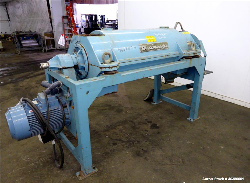 Used Alfa Laval AVNX-728B-31G Solid Bowl Decanter Centrifuge
