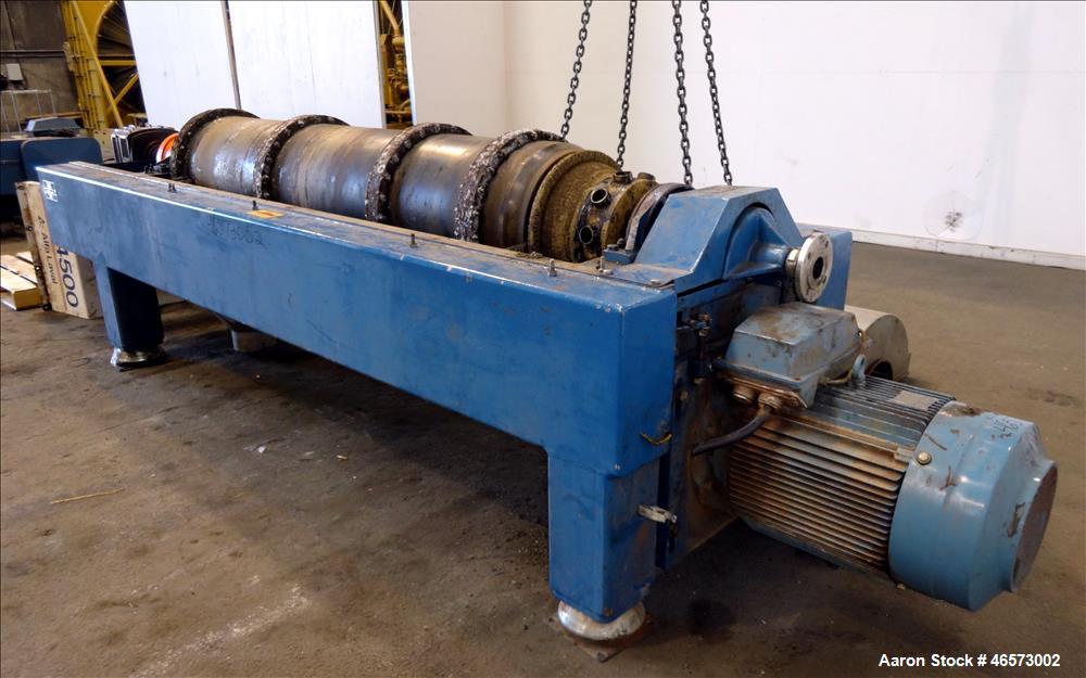 Used Alfa Laval AVNX-837B-31G Solid Bowl Decanter Centrifuge