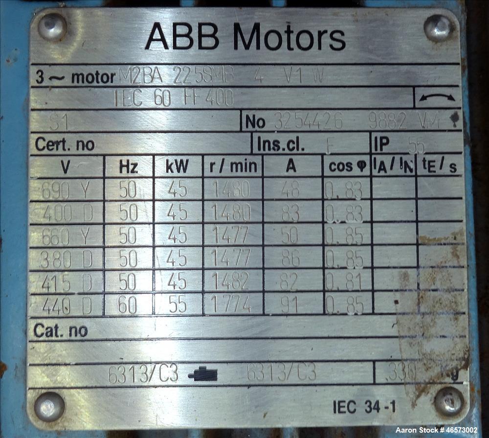 Used- Alfa Laval AVNX-837B-31G Solid Bowl Decanter Centrifuge