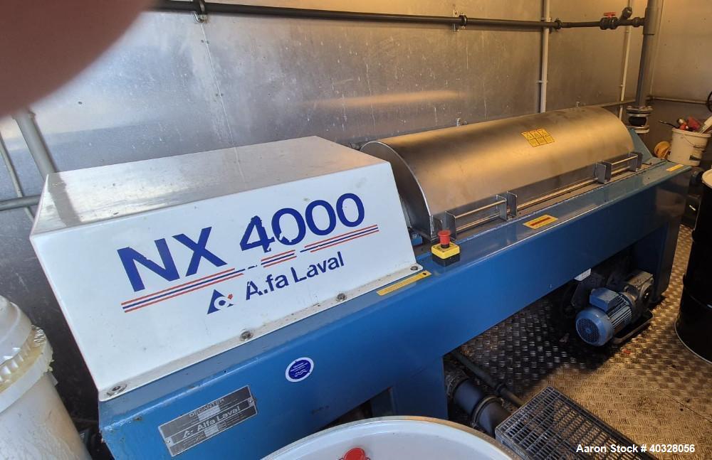 Used Alfa Laval AVNX 919B-31G Decanter Centrifuge System – Complete Containerized Sludge Dewatering Package