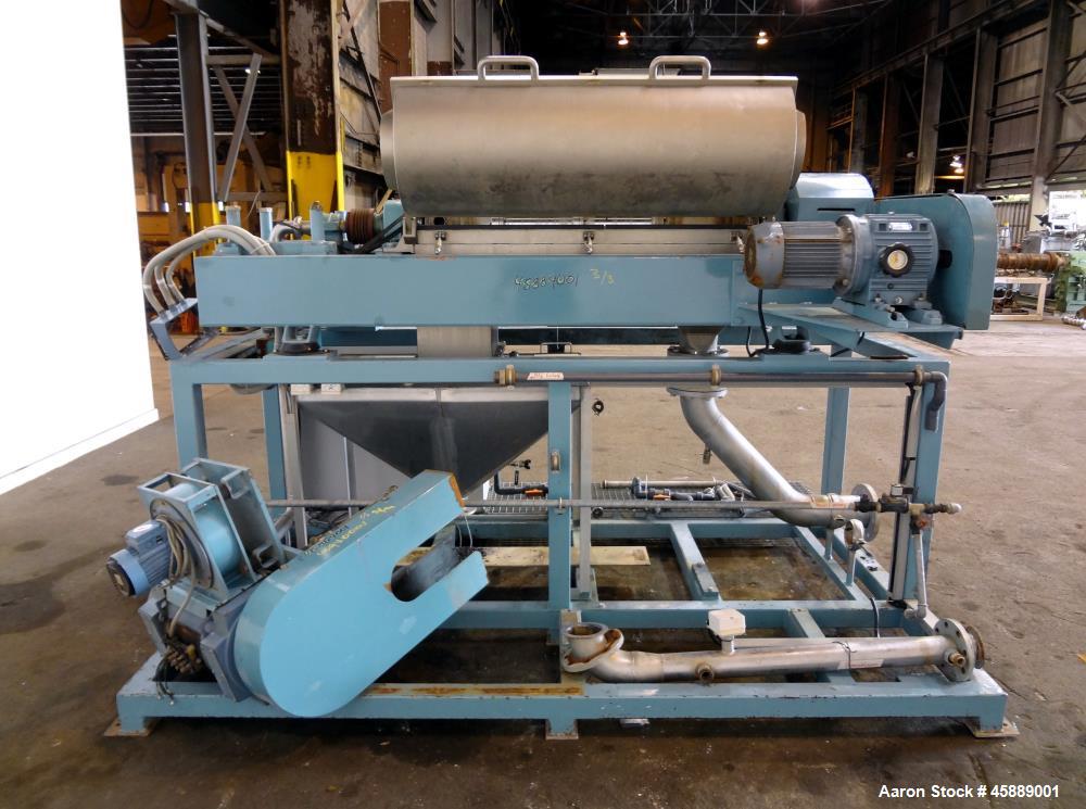 Used Alfa Laval Solid Bowl Decanter Centrifuge, Model AVNX 419B-31G