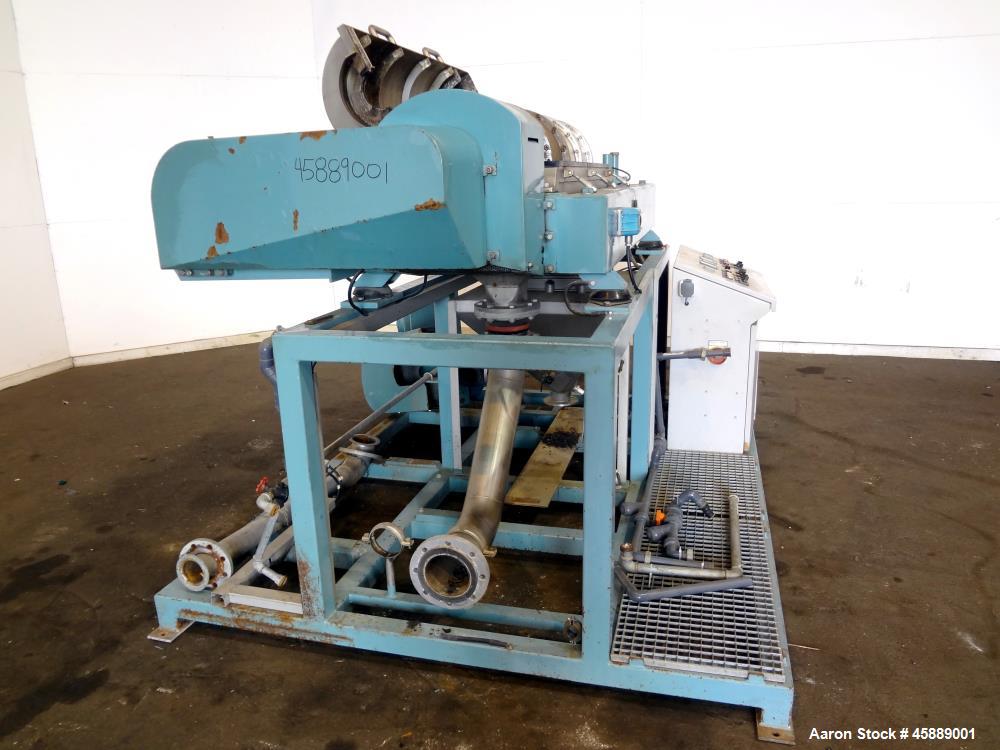 Used Alfa Laval Solid Bowl Decanter Centrifuge, Model AVNX 419B-31G