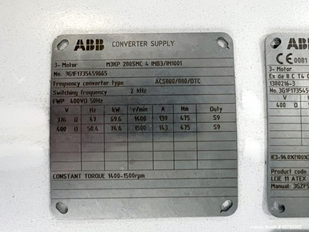 Alfa Laval Aldec G2 105 Solid Bowl Decanter Centrifuge