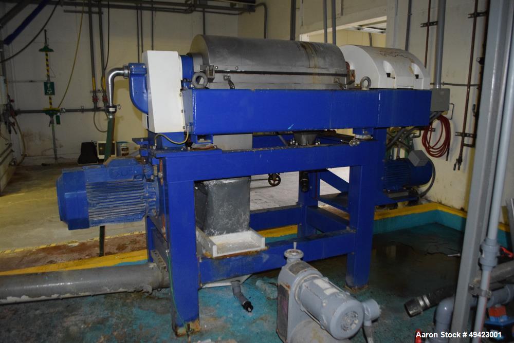 Used: Alfa Laval Aldec-402 Solid Bowl Decanter Centrifuge