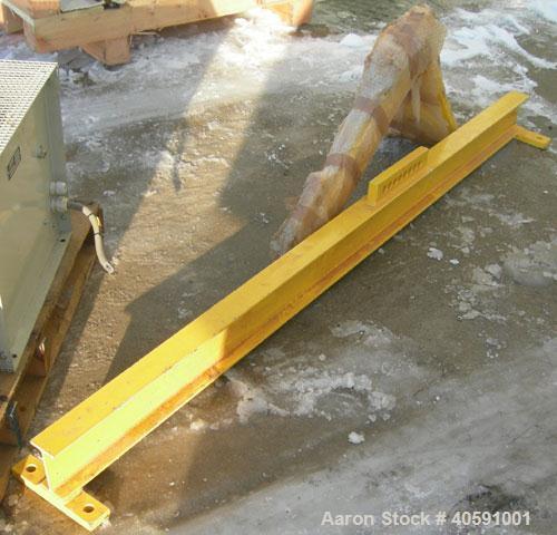 Used Alfa Laval Decanter, Type ALDEC 406, 316 stainless steel construction on product contact parts. Maximum bowl speed 4000 rpm. 110mm single lead conveyor with hardfacing. Driven by a 22 kw, 3/50/3...