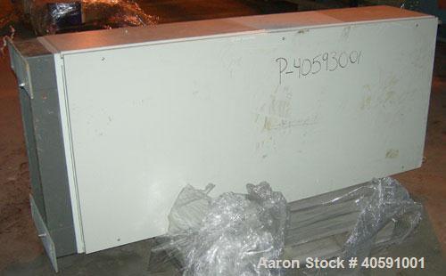 Used Alfa Laval Decanter, Type ALDEC 406, 316 stainless steel construction on product contact parts. Maximum bowl speed 4000 rpm. 110mm single lead conveyor with hardfacing. Driven by a 22 kw, 3/50/3...