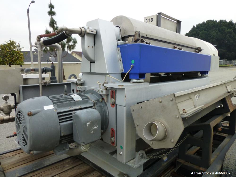 Used Alfa Laval Aldec 406 Solid Bowl Decanter Centrifuge